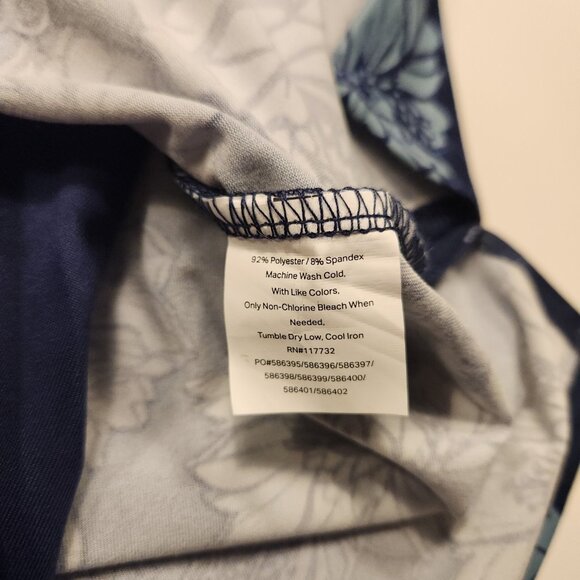 Tranquility by Colorado Clothing Skort Floral Print Blue Golf Tennis XL NEW - Picture 6 of 8
